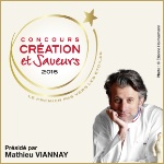 Lancement du concours Création et Saveurs présidé par Mathieu Viannay