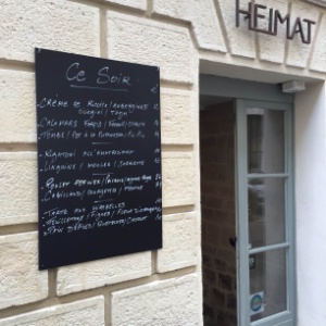 Le restaurant Heimat propose une cuisine d'inspiration italienne.