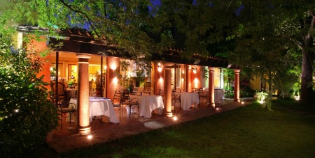 Le restaurant 3 étoiles Dal Pescatore.