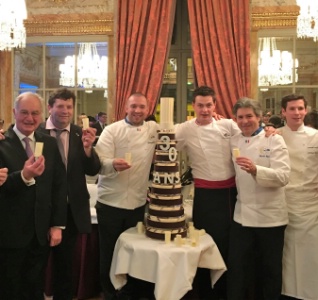 Le gâteau des 30 ans signé Valrhona.