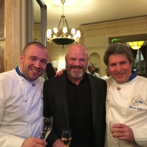 Guillaume Gomez, Philippe Etchebest et Michel Roth.