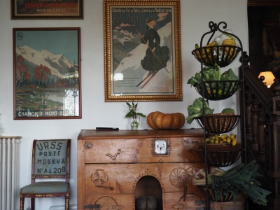 Le Manoir de Rétival, hall d'entrée.