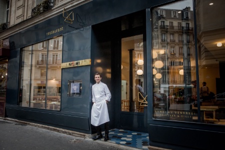 Christophe Saintagne pour la première fois chez lui.