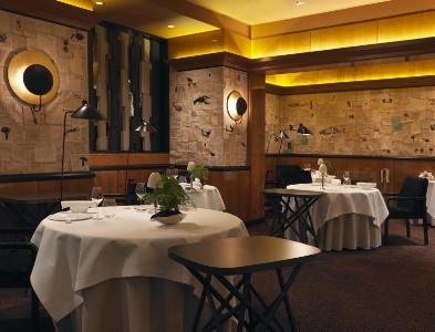 Le restaurant Pierre Gagnaire à Paris.