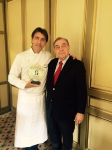 Yannick Alleno et Jacques Mallard, président de l'AIG. Yannick Alleno et Jacques Mallard, président de l'AIG.