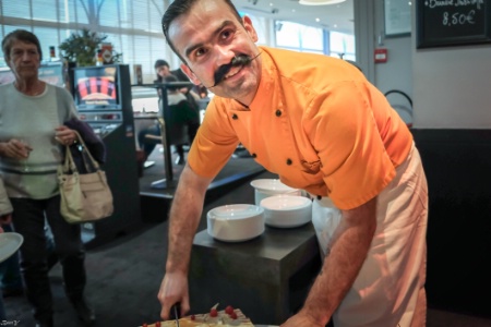 Le chef Fabien Vanden Daele. Le chef Fabien Vanden Daele.