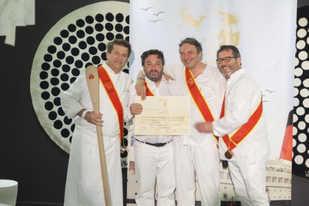 Intronisation d'Yves Camdeborde.