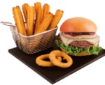 Burger Santa Claus pour Memphis Coffee