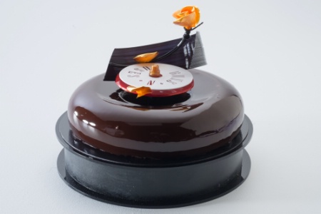 L'entremets chocolat de l'équipe de France.