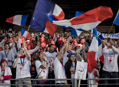 Des supporters pour tous les pays dont la France.