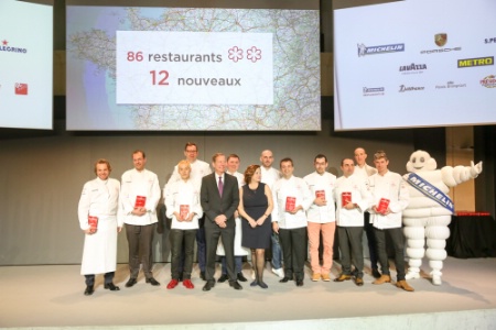 Les 12 nouveaux 2 étoiles Michelin.