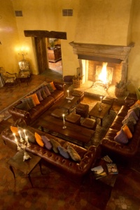 Le salon de la Table de la Ferme.