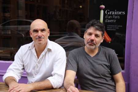 Stéphane Camboulive (à gauche) et Patrice Gelbart voulaient trouver 'une autre façon de fonctionner', en accord avec leurs convictions.