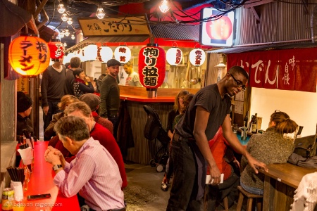 Kodawari Ramen : Reconstitution d'une ancienne ruelle de Tokyo dans les années 60.