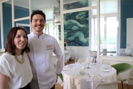 Marine et Mathieu Kergourlay.