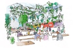 Un food hall à Nantes en 2020