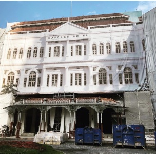 Le Raffles Singapour. Le Raffles Singapour.