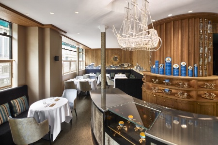 Le restaurant Petrossian.