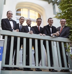 Michaėl Bouvier, Antoine Petrus, Simon Verger, Laurent Delarbre, Thomas Fefin et Bruno Casassus-Builhe.