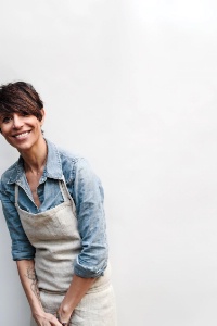 Dominique Crenn : 'Il faut se mettre sur un pied d'égalité avec les hommes et avoir confiance en soi. La condition des femmes dans ce métier doit évoluer.'