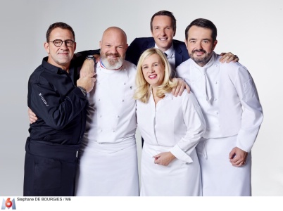 Michel Sarran, Philippe Etchebest, Hélène Darroze, Stéphane Rottenberg et Jean-François Piège. Michel Sarran, Philippe Etchebest, Hélène Darroze, Stéphane Rottenberg et Jean-François Piège.