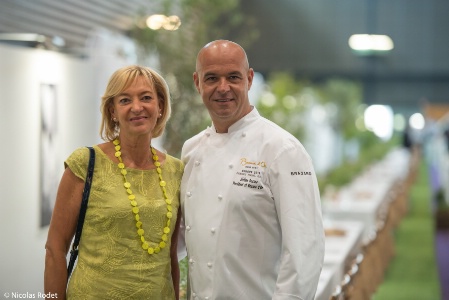 Marie-Odile Fondeur, directrice générale du Sirha et Jérôme Bocuse, président du Bocuse d'or. Marie-Odile Fondeur, directrice générale du Sirha et Jérôme Bocuse, président du Bocuse d'or.