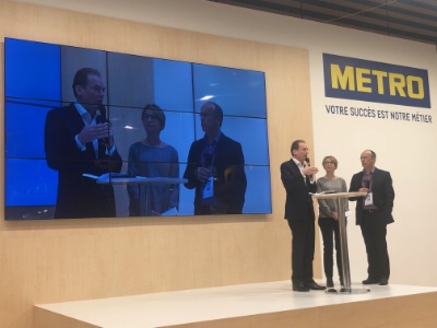 Benoît Feytit, directeur général de Metro France lance le fonds de dotation Metro.