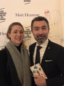 Claire Sonnet, marraine du programme Femmes en vue et David Sinapian.