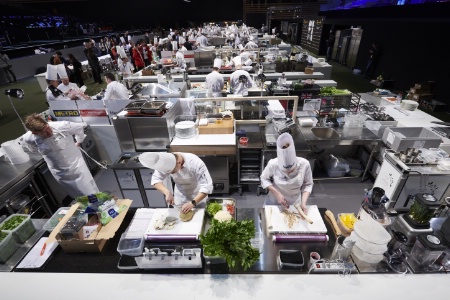 Au coeur du salon, le Bocuse d'or avec 24 nations en compétition.