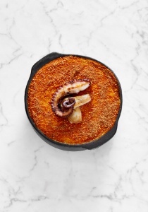Le parmentier de poulpe. Le parmentier de poulpe.