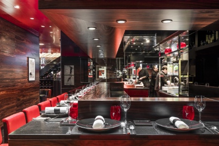L'Atelier de Joël Robuchon Etoile à Paris.