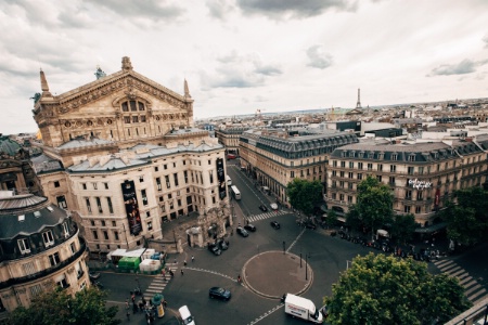 La vue depuis le roof top.