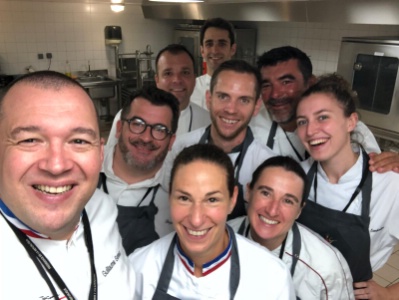 Guillaume Gomez, Andrée Rosier et sa brigade.