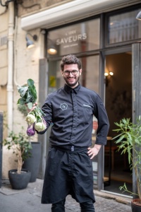 Nicolas Saboury, chef de l'Idée saveurs, à Montpellier.
