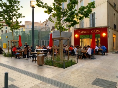 La Maison Carne à Béziers. La Maison Carne à Béziers.