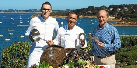 Nicolas Carro, Patrick Jeffroy et Franck Jaclin. Nicolas Carro, Patrick Jeffroy et Franck Jaclin.