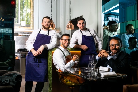 De gauche à droite : Kévin De Porre, Romain Pernot, Erwan Ledru, et Stéphane Manigold. De gauche à droite : Kévin De Porre, Romain Pernot, Erwan Ledru, et Stéphane Manigold.