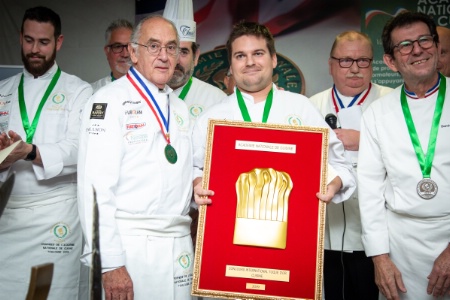 Florian Brzenczek, Toque d'or Cuisine - sélection France. Florian Brzenczek, Toque d'or Cuisine - sélection France.