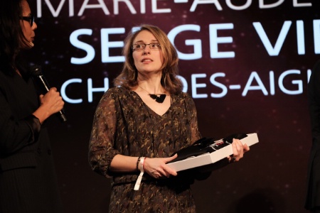 Marie-Aude Vieira, directrice du restaurant Serge Vieira à Chaudes-Aigues. Marie-Aude Vieira, directrice du restaurant Serge Vieira à Chaudes-Aigues.