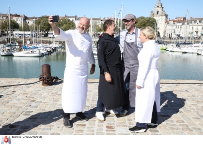 Philippe Etchebest, Michel Sarran, Paul Pairet et Hélène Darroze