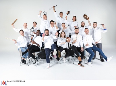 15 candidats dont 3 jeunes femmes.