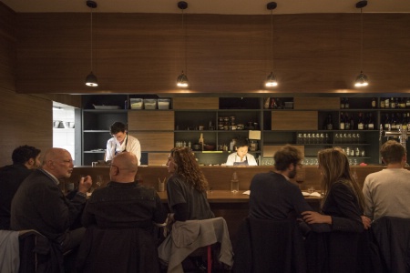 Salle du restaurant Le Rigmarole.