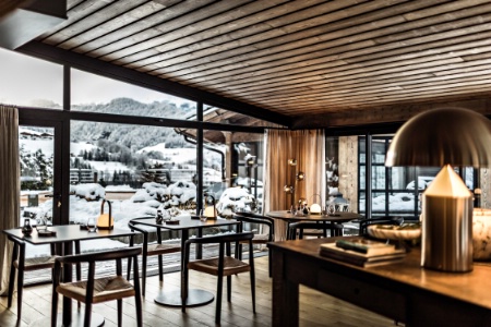 La Table de l'Alpaga, au sein de l'hôtel 5 étoiles l'Alpaga.