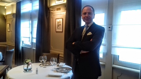 Vincent Le Roux, le directeur de l'Auberge du Pont de Collonges Paul Bocuse.