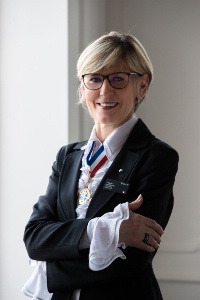 'Une fois à table, les clients sont dans leur bulle', confie Chantal Wittmann, directrice du restaurant Le Bellevue, à Glion.
