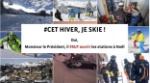 Les chefs, les hôteliers et les élus de montagne lancent une pétition : Cet Hiver Je Skie