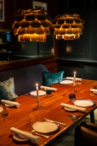 La salle du restaurant Gaya.