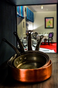 L'Auberge du Cep est située au coeur de Fleurie, village réputé pour son grand cru du Beaujolais.