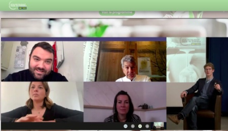 Josselin Marie, Régis Marcon, Mélanie Serre et Séverine Figuls ont partagé leurs expériences durables lors d'un webinaire interactif organisé par l'enseigne Metro. Josselin Marie, Régis Marcon, Mélanie Serre et Séverine Figuls ont partagé leurs expériences durables lors d'un webinaire interactif organisé par l'enseigne Metro.