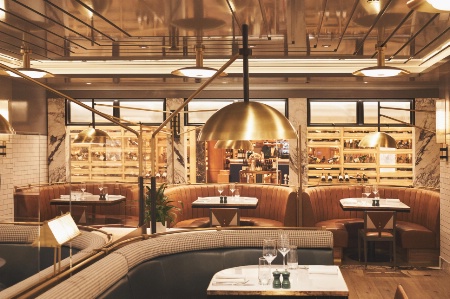 Le Harrods Social par le chef étoilé Jason Atherton, ancien de Gordon Ramsay.